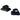 Cord Clips 3/8" x 3/8" - Black