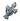 CaseArts 3D Thumbscrews for Computer Cases (Set of 4) - Cross