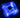 Xigmatek "Crystal Series" 80x25mm LED Fan - Retail - Blue