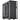 SilverStone Case Storage Series SST-CS380 Black Plastic front door, steel body ATX Mid Tower Computer Case Standard PS2(ATX) Power Supply 