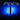 LamptronDualPuk - 10 LED Spread Lighting Module - Sleeved - Blue