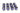 Monsoon Hardline Economy Compression Fittings, 1/2" x 5/8" 12-Pack - Purple