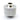 Primochill Ghost Compression Fitting - Knurled Grip - 3/8" x 1/2" - Anodized Silver