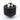 Primochill Ghost Compression Fitting - Knurled Grip - 3/8" x 5/8" - Anodized Black