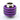 Primochill Ghost Compression Fitting - Rubber Grip - 1/2" x 3/4" - Anodized Purple