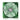 Enermax Apollish Twister Bearing 80mm LED Fan - Green - Sleeved