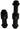 Swiftech G¼ Male-Male Lok-Seal Long Extension Fitting (41-65mm Range) - Black
