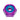 Lock Nuts  M3 - Anodized Purple Aluminum - Set of 4