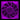 Hiper "Thin"  80 X 15mm Case Fan - UV Purple - Sleeved