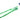 mod/smart Kobra Cable 4pin EZ Pinch Molex Extension - UV Green - 24 Inch