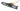ModMyToys Premium Vented Black PCI Bracket with LED Rocker Switch - Green