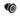 ModMyToys Anodized Illuminated Switch - 22mm Momentary - Power Symbol Black Chrome/White