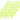 FrozenQ NovaCore Rails - Flourescent Green