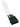 *** NEW *** NZXT Single Sleeved 4-Pin to 2 SATA Connector 8" - White