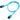 SATA 3.0 (6Gbit/s) Round Cable Straight to Straight - 24" - UV Blue