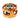 Monsoon Free Center Compression Fittings, 3/8" x 1/2" Single - Orange