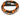 NZXT Sleeved LED Cable Kit - 1M - Orange