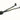Power Cable for PCI Express 12" - Sleeved