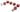 Monsoon Free Center Compression Fittings, 1/2" x 3/4" Six Pack - Red