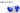 Enzotech 90 Degree Rotary Fitting G 1/4 Thread - Male to Female - Blue
