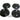 Premium Rubber Feet for PC Cases (4/pkg) - Black