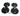 Premium Rubber Feet for PC Cases (4/pkg) - Black