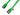Serial ATA 3.0 600Mb/s Cable w/ Metal Latch - Straight to Straight - 8" - UV Green