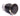 Vandal Resistant Illuminated Latching Switch - Black - 18/16mm