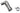 Koolance QDC (High Flow) No-Spill Shutoff, Female Angle Barb [For ID: 13mm (1/2in)]
