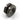 XSPC G1/4" to G1/4" Bulkhead Fitting - Black Chrome Finish