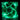XIGMATEK Crystal Cooling System CLF Series 80mm Fan - Green LEDCLF-F8253-D