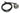 XSPC G1/4" Plug with 10k Sensor & T-Fitting - Black Chrome
