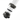 XSPC 14mm Rigid Tubing Fitting - Triple Seal (Black Chrome) (8 Pack)XSPC-G14-14MM-RIGID-BC-8PK