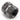 XSPC G1/4" 18mm Female to Female Fitting - Black Chrome Finish V2