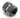 XSPC G1/4" 18mm Female to Female Fitting - Black Chrome Finish V2