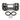 XSPC G1/4" Inline Filter - Black Chrome