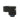 XSPC G1/4 Rotary 14mm Offset adapter - Matte BlackXSPC-ROTOFF14-MB