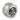 XSPC G1/4" to 1/2" ID, 3/4" OD Compression Fitting - Chrome Finish
