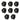 XSPC Coin Fit G1/4 to 3/8 ID 1/2 OD Compression Fitting - Black Chrome - V2