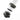 XSPC G1/4" to 14mm Rigid Tubing - Triple Seal (Black Chrome)XSPC-G14-14MM-RIGID-BC