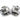 XSPC G1/4″ to 3/8″ ID, 5/8″ OD Compression Fitting (Chrome) V2 - 8 PackXSPC - COMP - 3858 - CH - V2 - 8PK