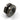 XSPC G1/4" to G1/4" Bulkhead Fitting - Black Chrome Finish