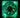 Yate Loon 140x140x25mm Clear Medium Speed Fan with Quad Green LED