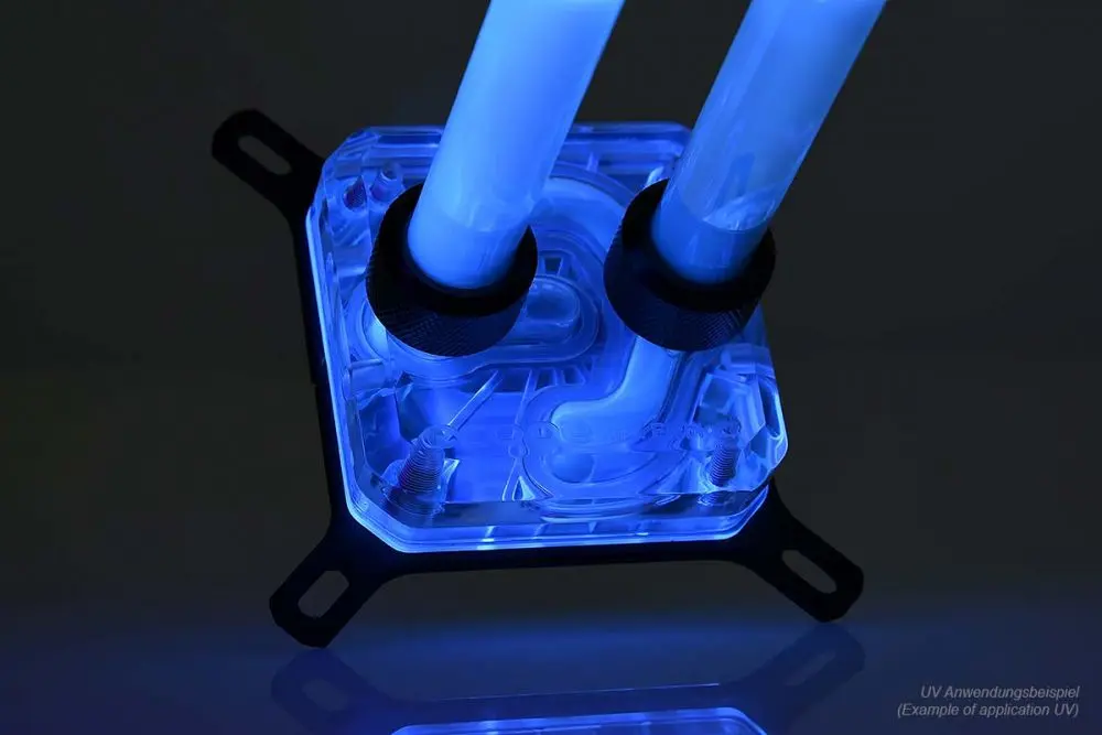 Alphacool 18553 Eiswasser Pastel Blue UV-Active premixed coolant 1000ml WaterCooling Additivi 