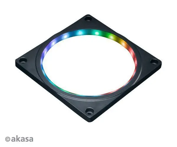 Rige effektiv snave Akasa Addressable RGB LED Fan Frame Kit - 120mm AK-LD08-RB