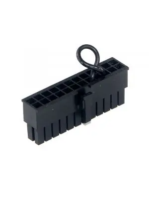 modDIY PSU Modular Power Supply 2-Pin Connector w/Pins - Black MDY 
