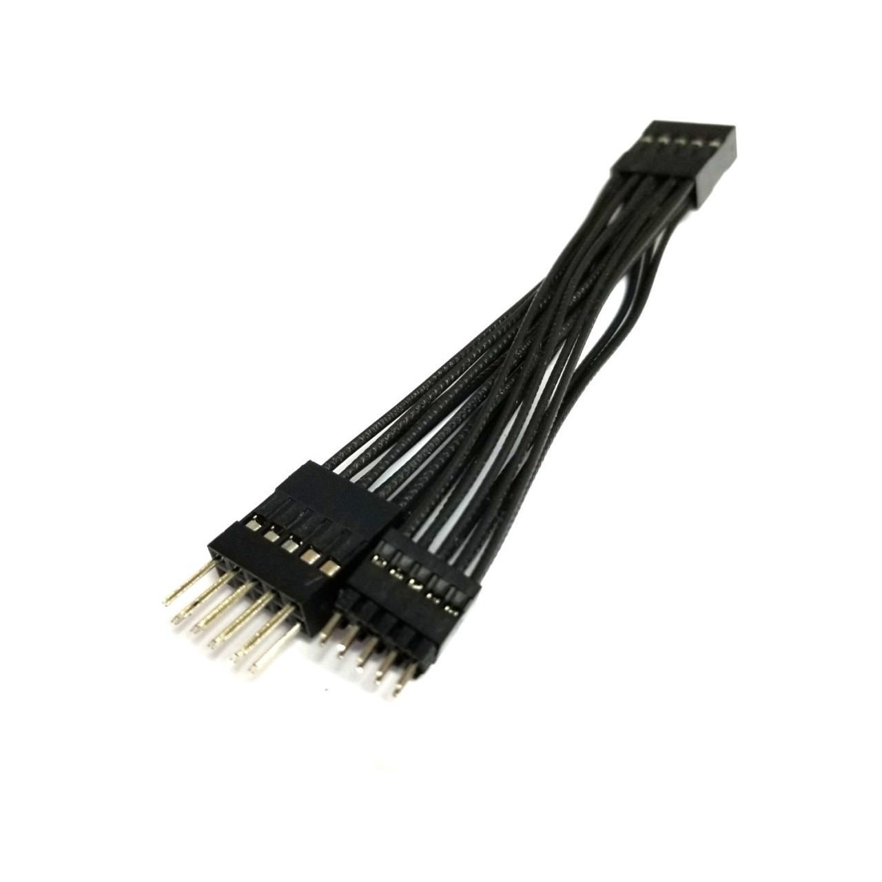 Lignende Sandsynligvis Fordøjelsesorgan Internal USB 2.0mm and 2.54mm 10 Pin Header Male Splitter Cable 5cm  MDY-CO356
